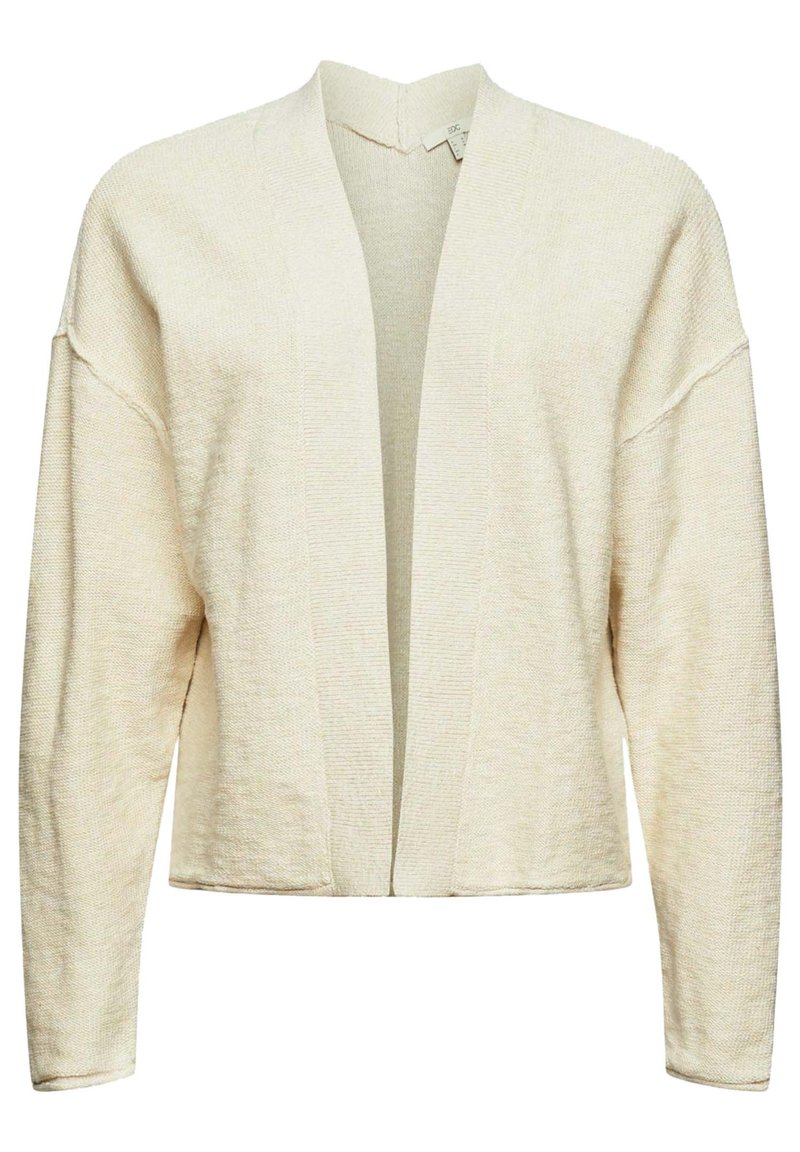Damen Strickjacken | edc by Esprit Strickjacke sand/beige-meliert - ZR04504 Damen Strickjacken | edc by Esprit Strickjacke sand/beige-meliert - ZR04504