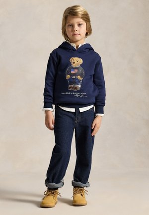 Polo Ralph Lauren POLO BEAR FLEECE HOODIE 2-6Y UNISEX - Mikina s kapucňou - cruise navy core bear
