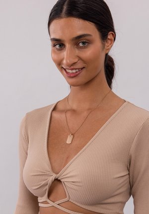 PURELEI, PLATE CHARM - Halskette - rose gold-coloured