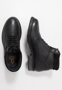 Base London Stivaletti stringati - black