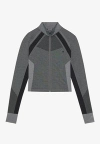 Training jacket - mottled dark grey
