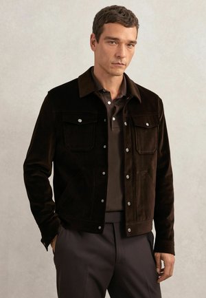 REGULAR FIT  - Letná bunda - chocolate brown