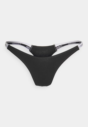 Calvin Klein Underwear DIPPED STRING THONG ICON LOGO - String - black