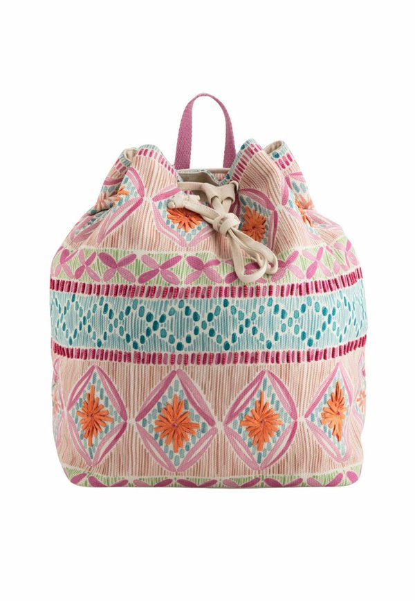 Tagesrucksack - rose multicolor