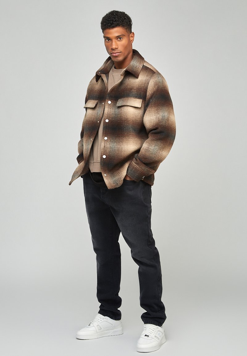 SikSilk Relaxed fit jeans zwart SikSilk Relaxed fit jeans zwart