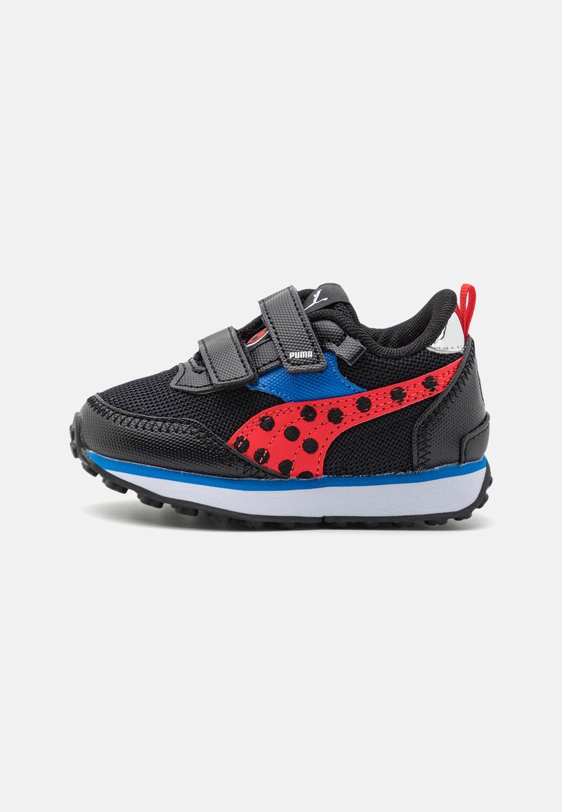 Puma RIDER MIRACULOUS UNISEX - Sneakers - black/red