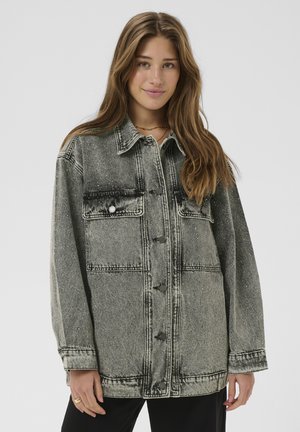 EVANA - Korte frakker - light grey denim