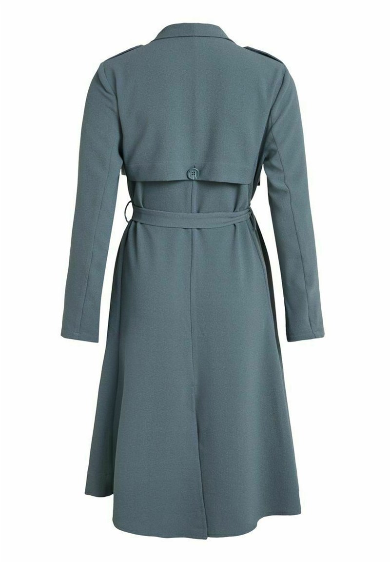Damen Parkas | Object OBJANNLEE L/S NOOS Trenchcoat blue mirage/hellblau - RW68222 Damen Parkas | Object OBJANNLEE L/S NOOS Trenchcoat blue mirage/hellblau - RW68222