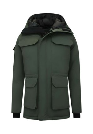 HALFLANGE CAPUCHON - Winterjas - groen