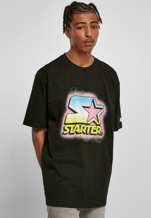 STARTER FRESH - Apdrukāts T-krekls - black
