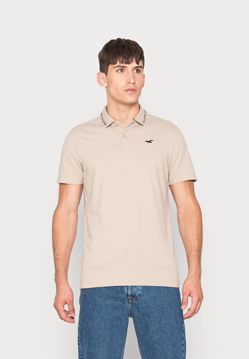 Hollister Co. TIPPING POLO Polo shirt tan Zalando.de
