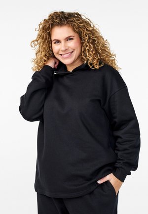 Hættetrøje - black