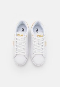 Fila LUSSO - Sneakers - white/gold