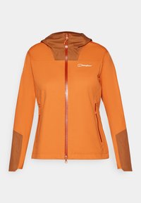 RIDGE ROAMER - Soft shell jacket - blazing fire/auburn