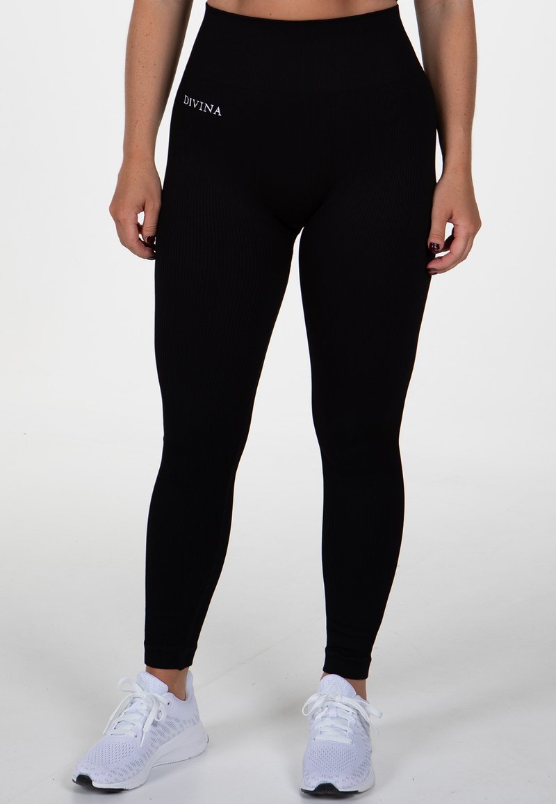 Donnadina Zip Leggin Black