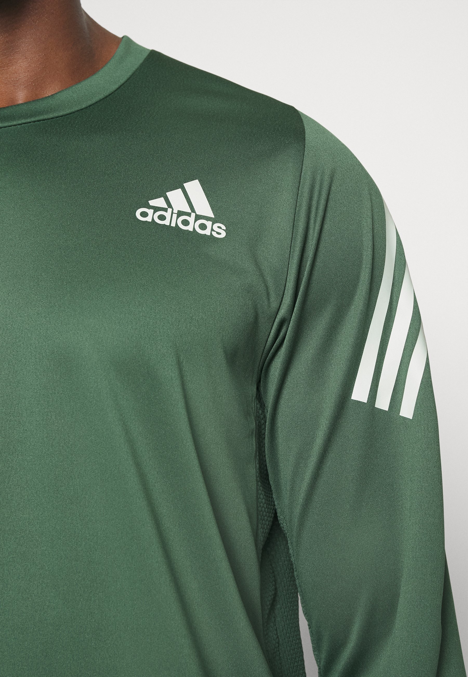 adidas Performance Longsleeve - green oxide/groen - Zalando.nl