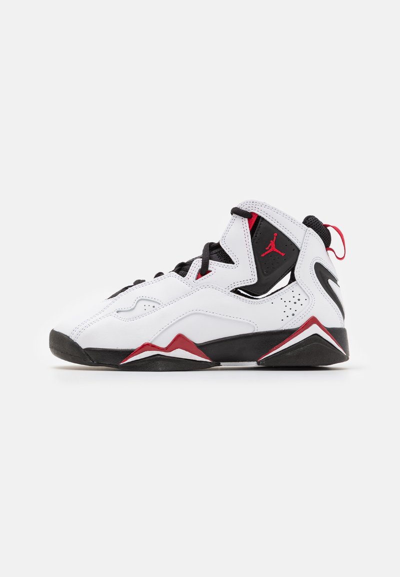 Jordan JORDAN TRUE FLIGHT UNISEX - Basketbalová obuv - white/varsity red/black
