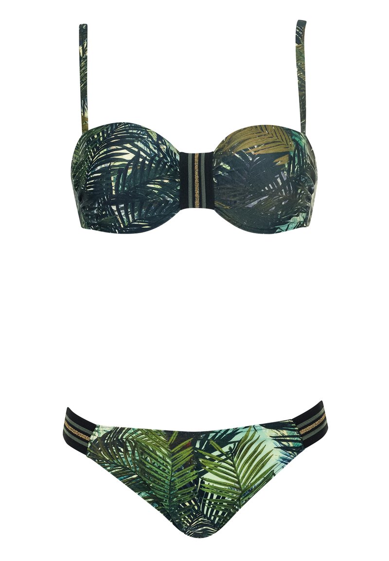 Olympia SUMMER LOVE Bikini DARK GREEN/dark green Zalando.ie