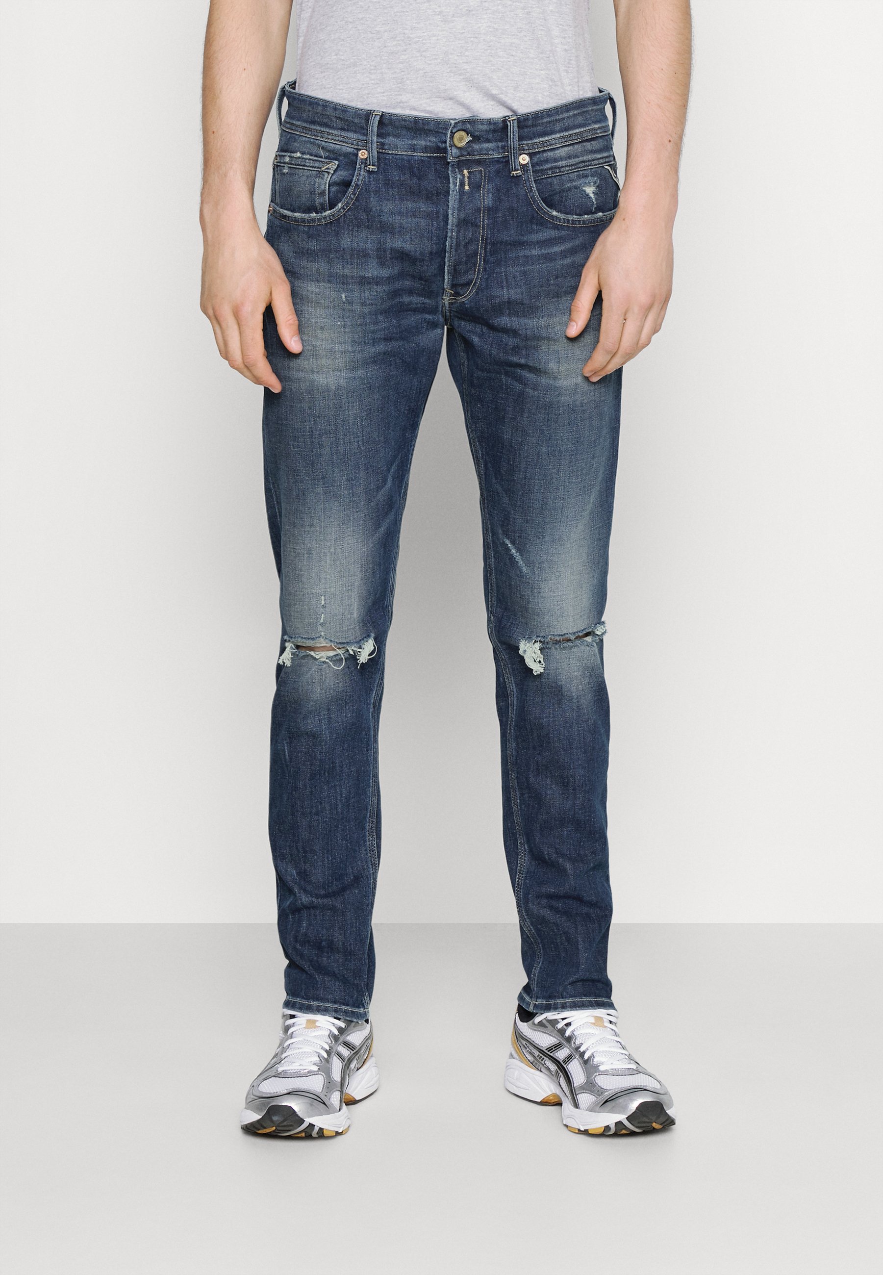 Replay WILLBI ARCHIVIO - Slim fit jeans - medium blue/blue denim -  Zalando.ie