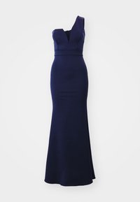 WEDDING GIGI ONE SHOULDER MAXI - Obleka iz džersija - navy blue