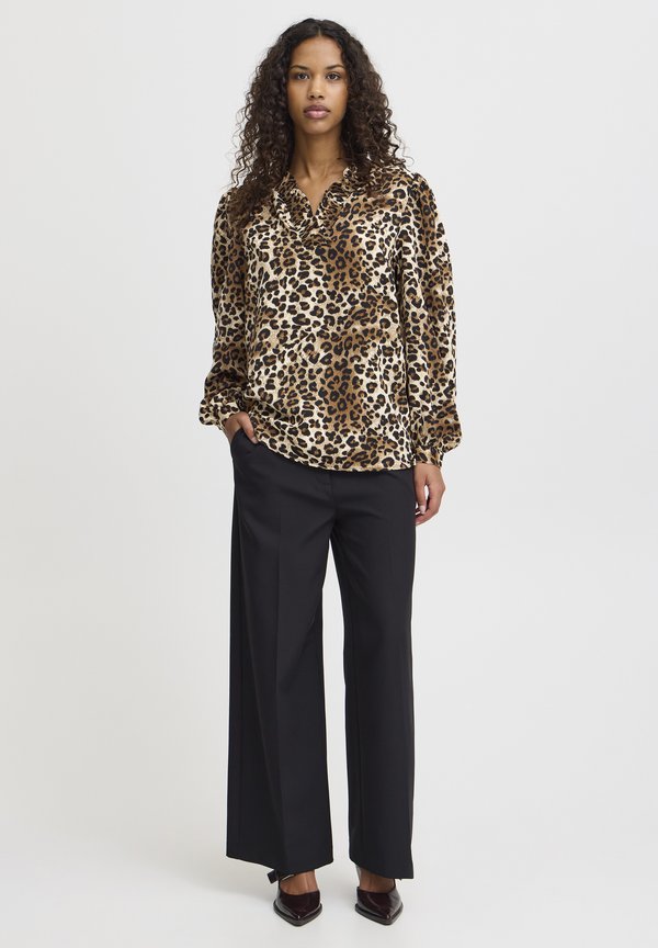 IXNAINA LS - Blouse - natural leo print3