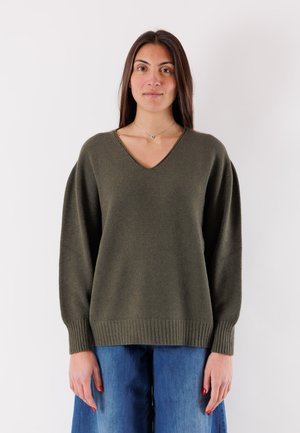 PULLOVER - Maglione - verde