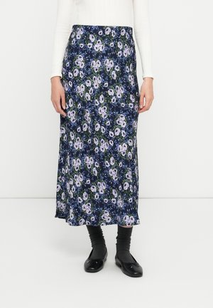 PULL ON - A-snit nederdel - blue