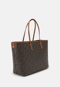 Tommy Hilfiger MONOPLAY - Shopping bag - black/tan mix