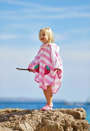 JoJo Maman Bébé Cape - pink strawberry