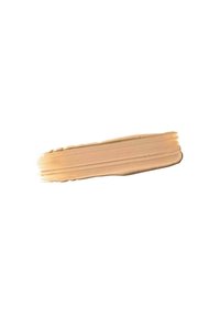 Fondotinta liquido beige steso in una linea orizzontale, texture liscia con una leggerissima lucentezza, che mette in evidenza una consistenza cremosa e un sottotono caldo.