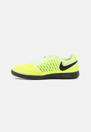 LUNAR GATO - Chaussures de football en salle - black/volt