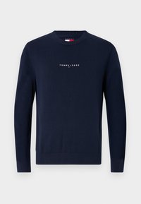 LINEAR SMALL CHEST SWEATER - Jersey de punto - dark night navy