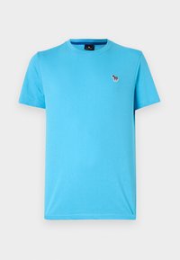 SLIM FIT ZEBRA - T-Shirt basic - turquoise