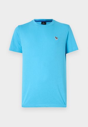 PS Paul Smith SLIM FIT ZEBRA - T-shirt basique - turquoise
