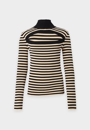 A. Roege Hove, CUT - Пуловер - black/off-white