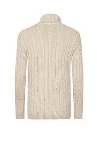 Felix Hardy Stickad tröja - beige