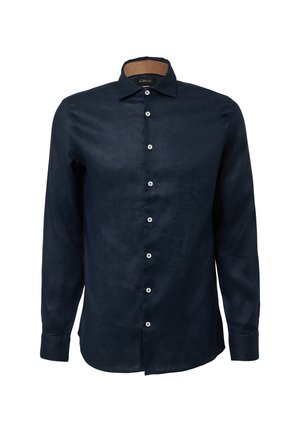 s.Oliver BLACK LABEL, TAILORED FIT LANGARM - Shirt - navy