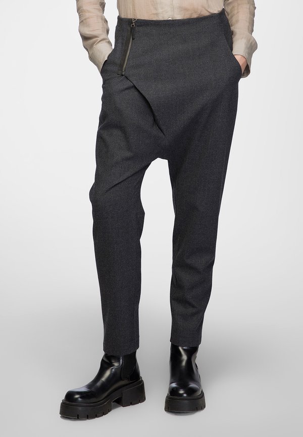 HILDA - Stoffhose - anthracite