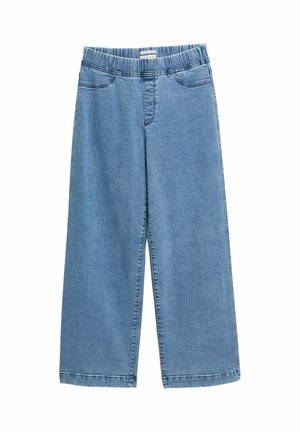 MIT ELASTISCHEM BUND - Relaxed fit jeans - clean mid stone blue denim