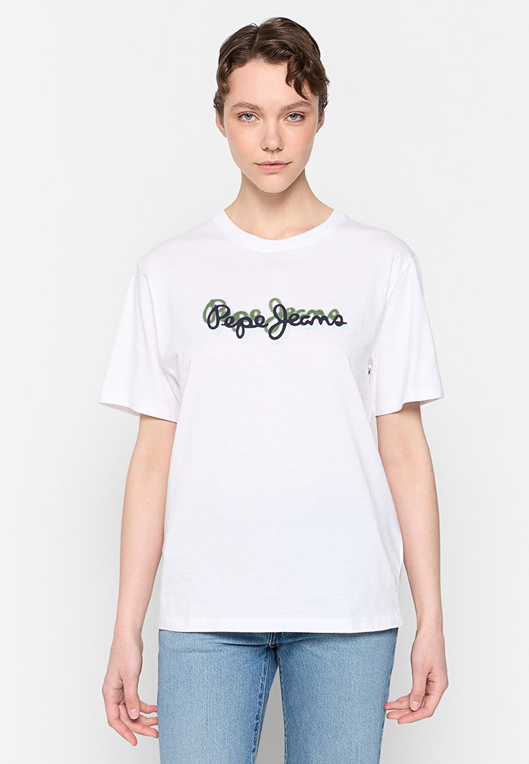 Pepe Jeans T-shirt print wit