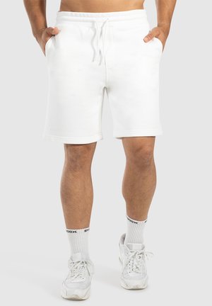 REGULAR FIT COTTON CHAISE - Sports shorts - beige