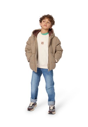 Kids around, PUFFER JACKET - Winterjas - dark chocolate brown
