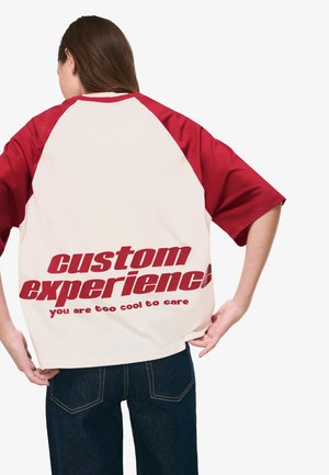SHORT SLEEVE  - T-shirt imprimé - red