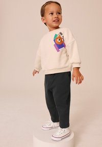 Next BACKPRINT AND JOGGERS SET - Trening - ecru animals