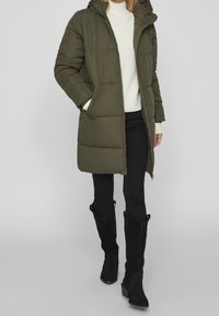 VILA Vinterkappa /-rock - dark green