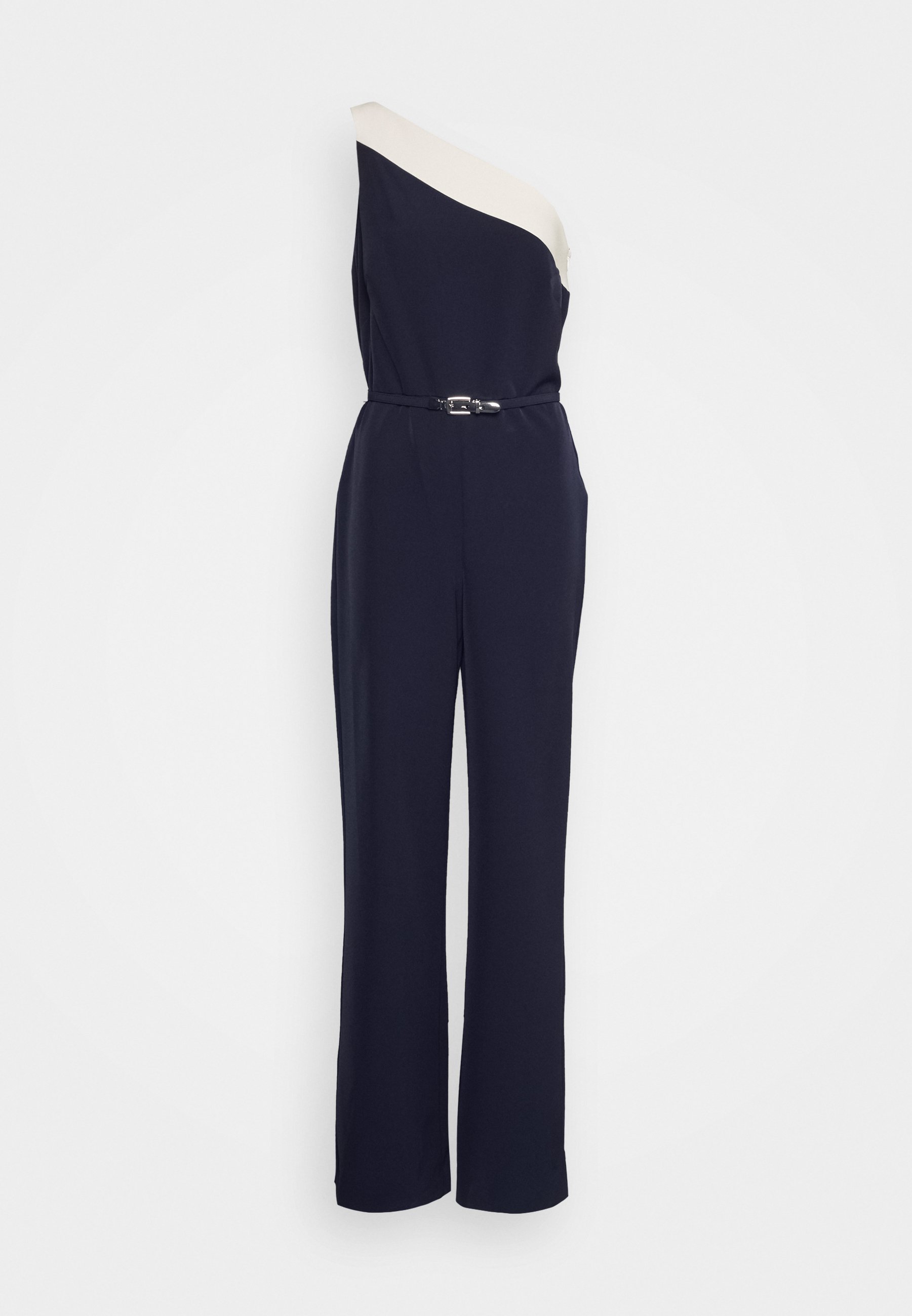 Navy and cream jumpsuit Clearance