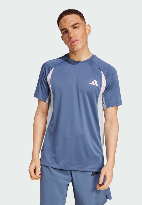 TECH APPAREL COLORBLOCK - Print T-shirt - preloved ink