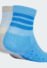 adidas Performance ANTI-SLIP 2 PACK - Športové ponožky - blue burst/medium grey heather