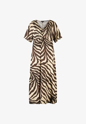 MS Mode, MS MODE DRESS NOT TRANSLATED - Maxi-jurk - multi brown