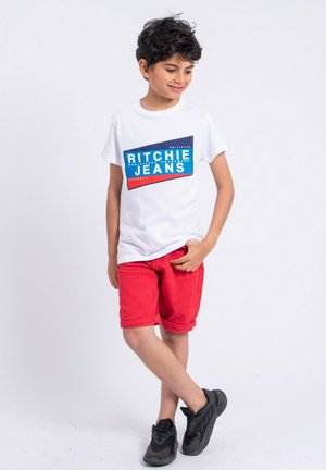 MANCHES COURTES COL ROND NOBLAKE J - T-shirt imprimé - blanc